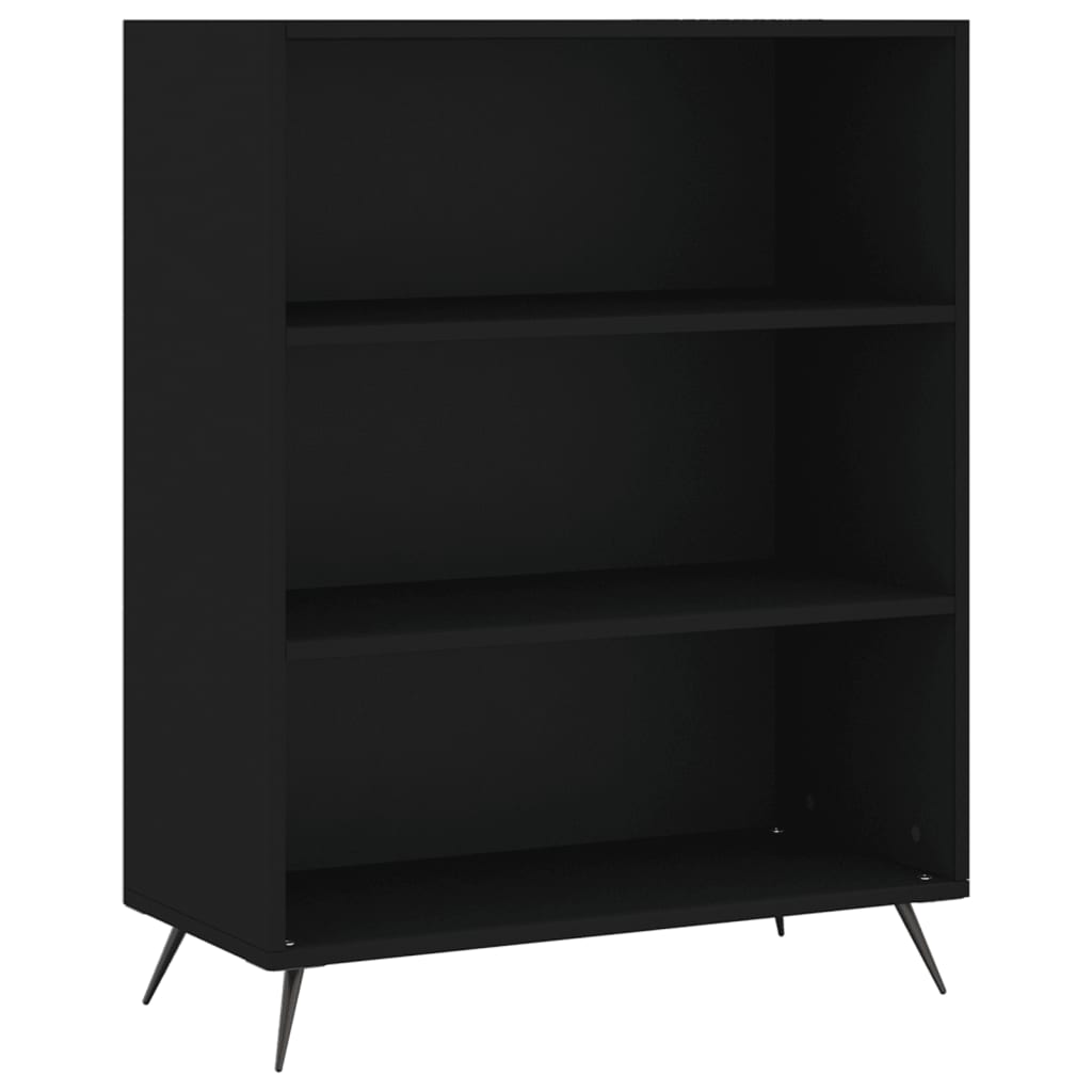 Image Buffet haut Noir 69,5x34x180 cm Bois d'ingénierie | Xios Store SNC vidaXL Xios Store SNC