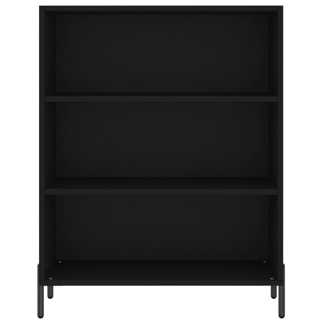 Image Buffet haut Noir 69,5x34x180 cm Bois d'ingénierie | Xios Store SNC vidaXL Xios Store SNC