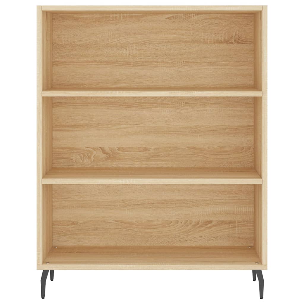 Image Buffet haut Chêne sonoma 69,5x34x180 cm Bois d'ingénierie | Xios Store SNC vidaXL Xios Store SNC