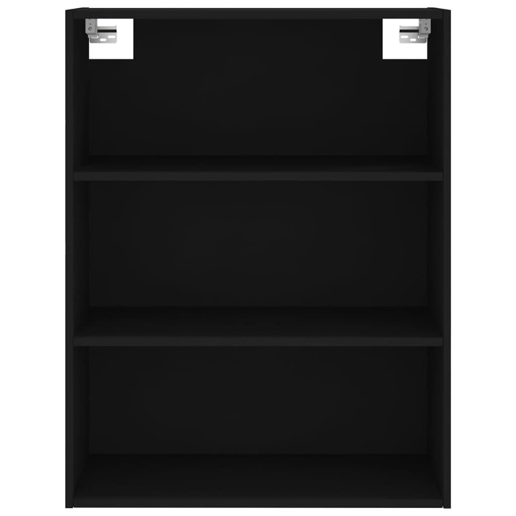 Image Buffet haut Noir 69,5x34x180 cm Bois d'ingénierie | Xios Store SNC vidaXL Xios Store SNC