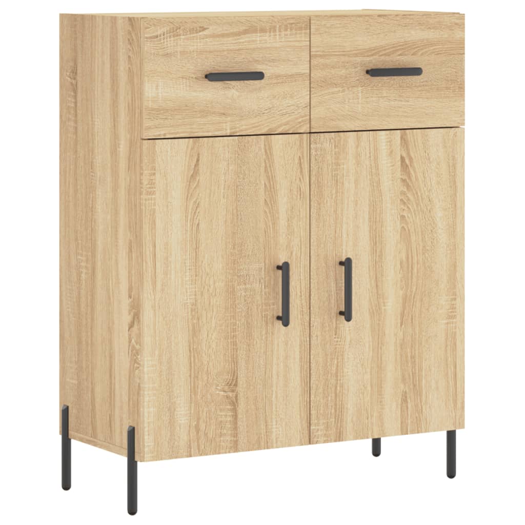 Image Buffet haut Chêne sonoma 69,5x34x180 cm Bois d'ingénierie | Xios Store SNC vidaXL Xios Store SNC