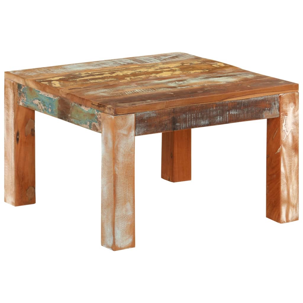 Table basse 55x55x35 cm Bois de récupération massif Tables basses vidaXL   