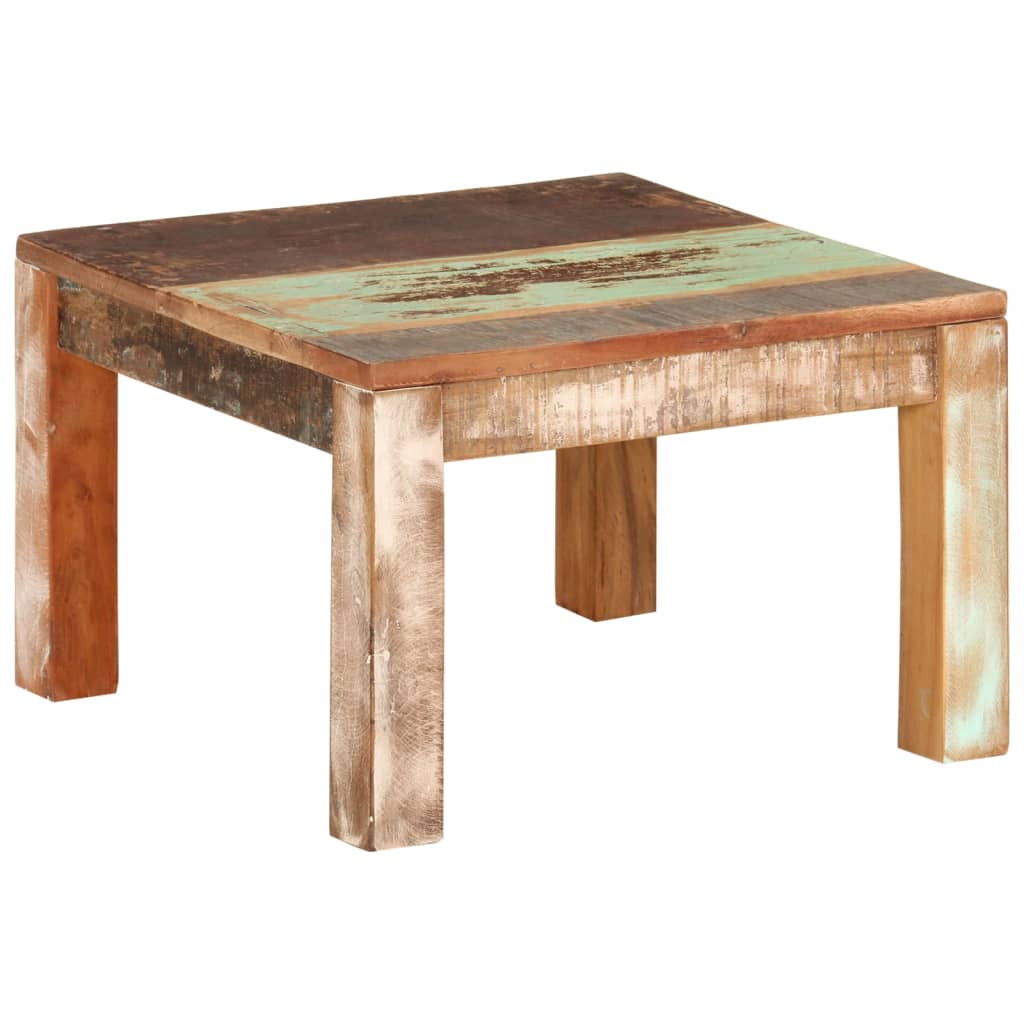 Table basse 55x55x35 cm Bois de récupération massif Tables basses vidaXL   