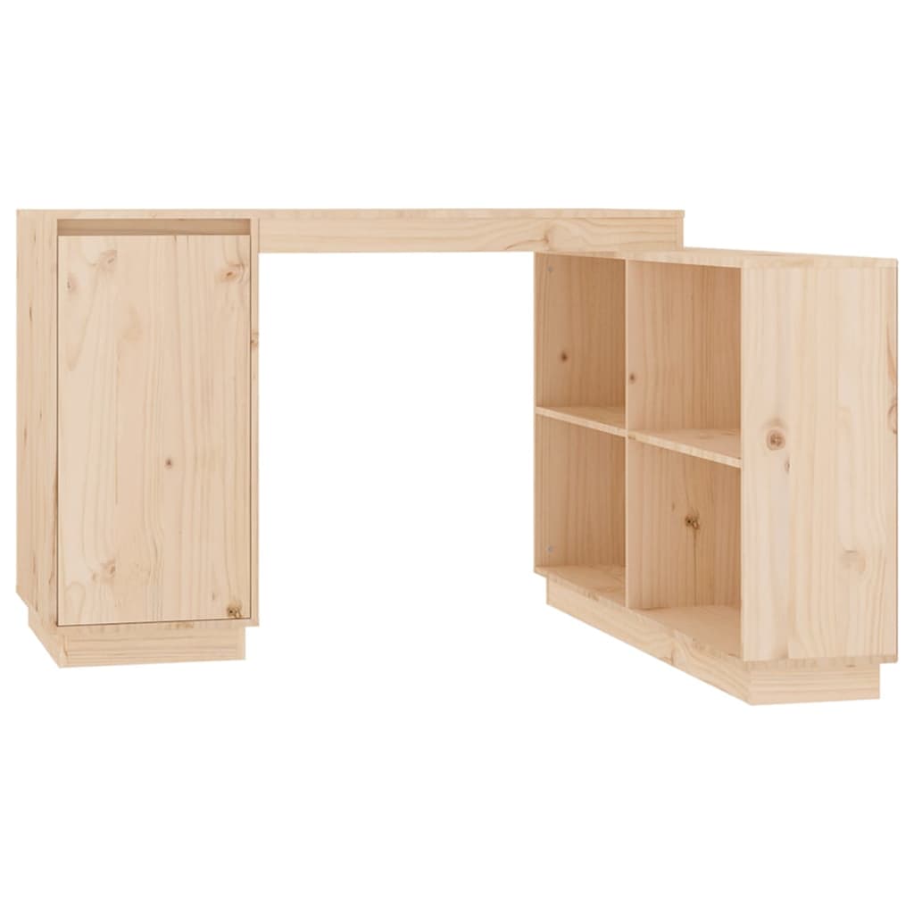 Bureau 110x50x75 cm Bois massif de pin Bureaux vidaXL   