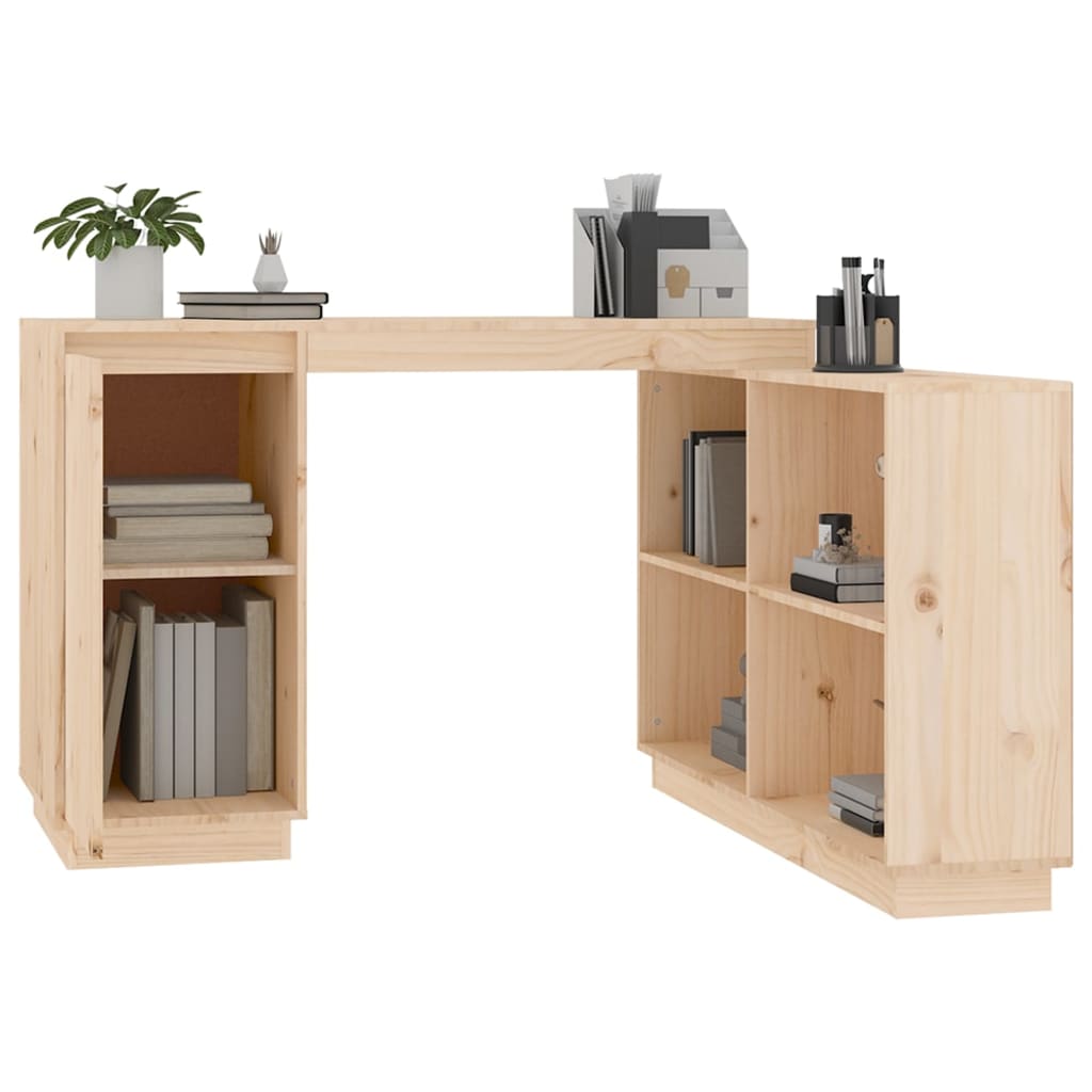 Bureau 110x50x75 cm Bois massif de pin Bureaux vidaXL   