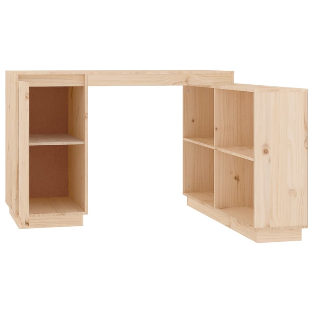 Bureau 110x50x75 cm Bois massif de pin Bureaux vidaXL   