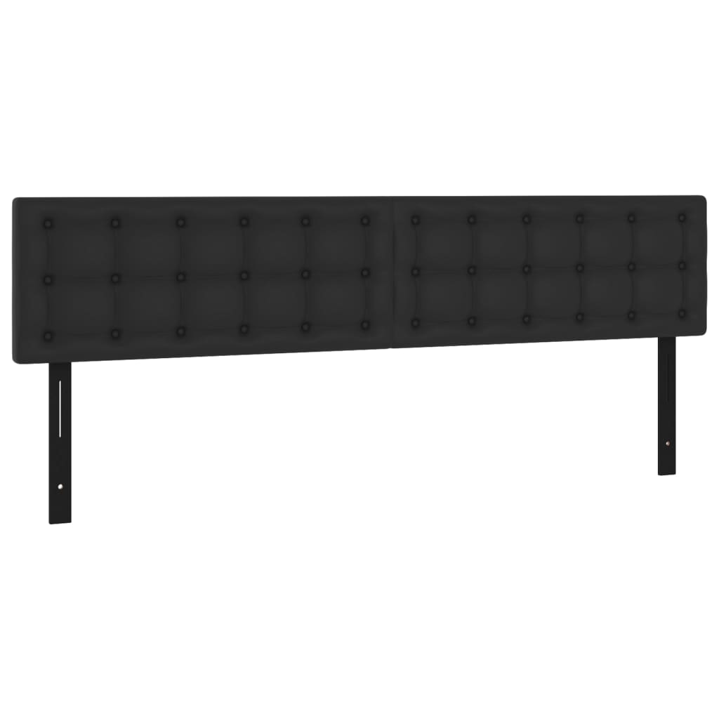 Têtes de lit 2 pcs noir 90x5x78/88 cm similicuir Têtes et pieds de lit vidaXL   