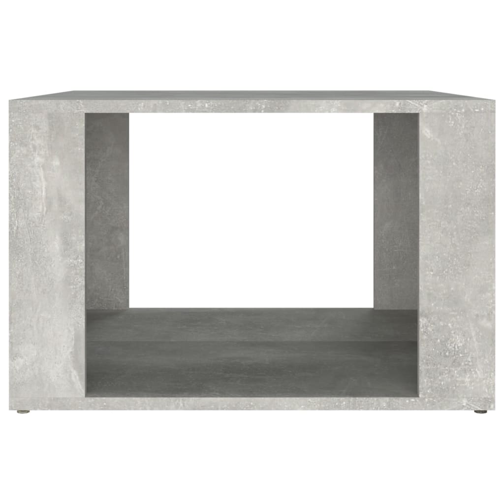 Table de chevet Gris béton 57x55x36 cm Bois d'ingénierie Tables de chevet vidaXL   