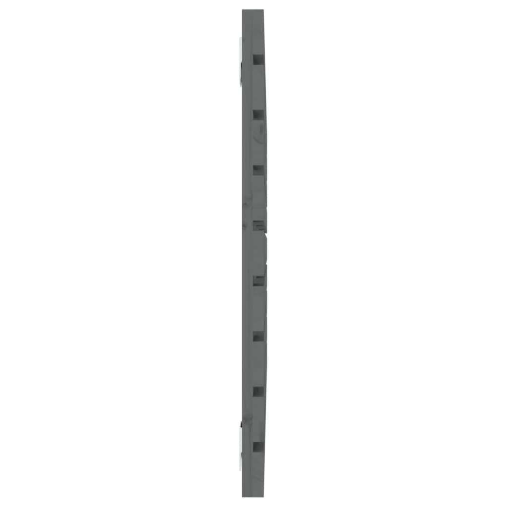 Tête de lit murale Gris 106x3x63 cm Bois massif de pin Têtes et pieds de lit vidaXL   