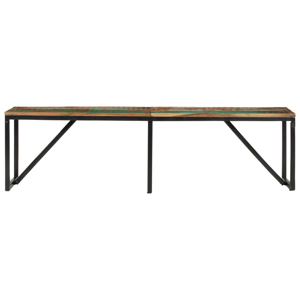 Banc 160x35x46 cm Bois massif de récupération Bancs coffres vidaXL   