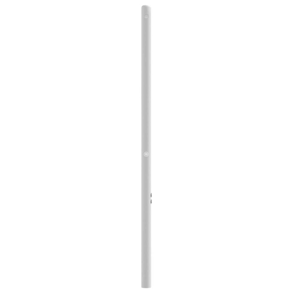 Tête de lit métal blanc 80 cm Têtes et pieds de lit vidaXL   