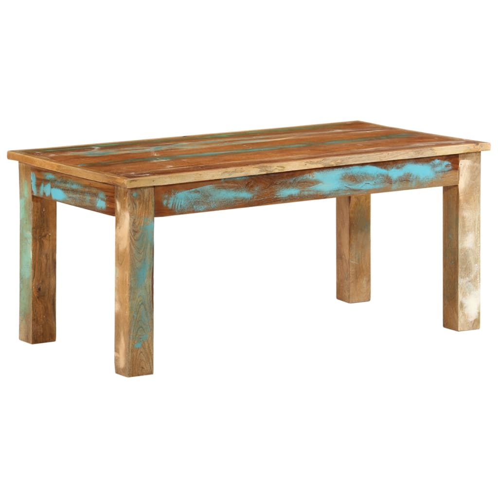 Table basse 100x55x45 cm bois de récupération massif Tables basses vidaXL   