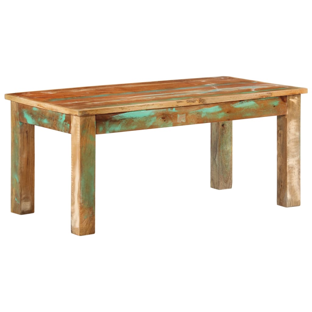 Table basse 100x55x45 cm bois de récupération massif Tables basses vidaXL   