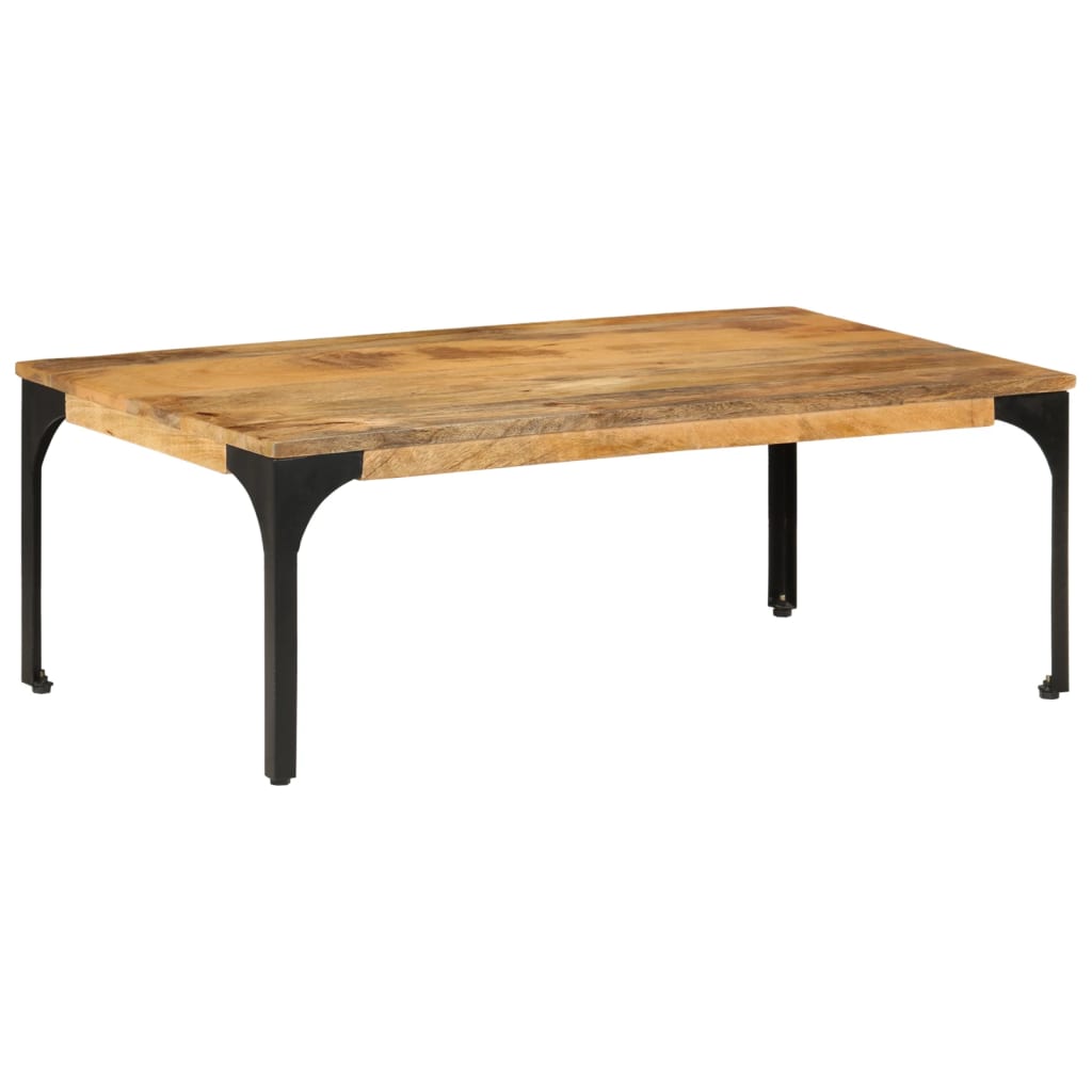 Table basse 100x55x35 cm bois de manguier massif Tables basses vidaXL   