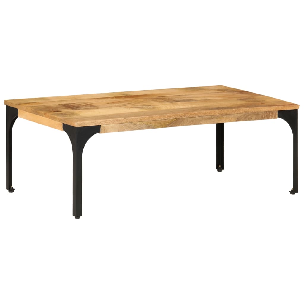 Table basse 100x55x35 cm bois de manguier massif Tables basses vidaXL   