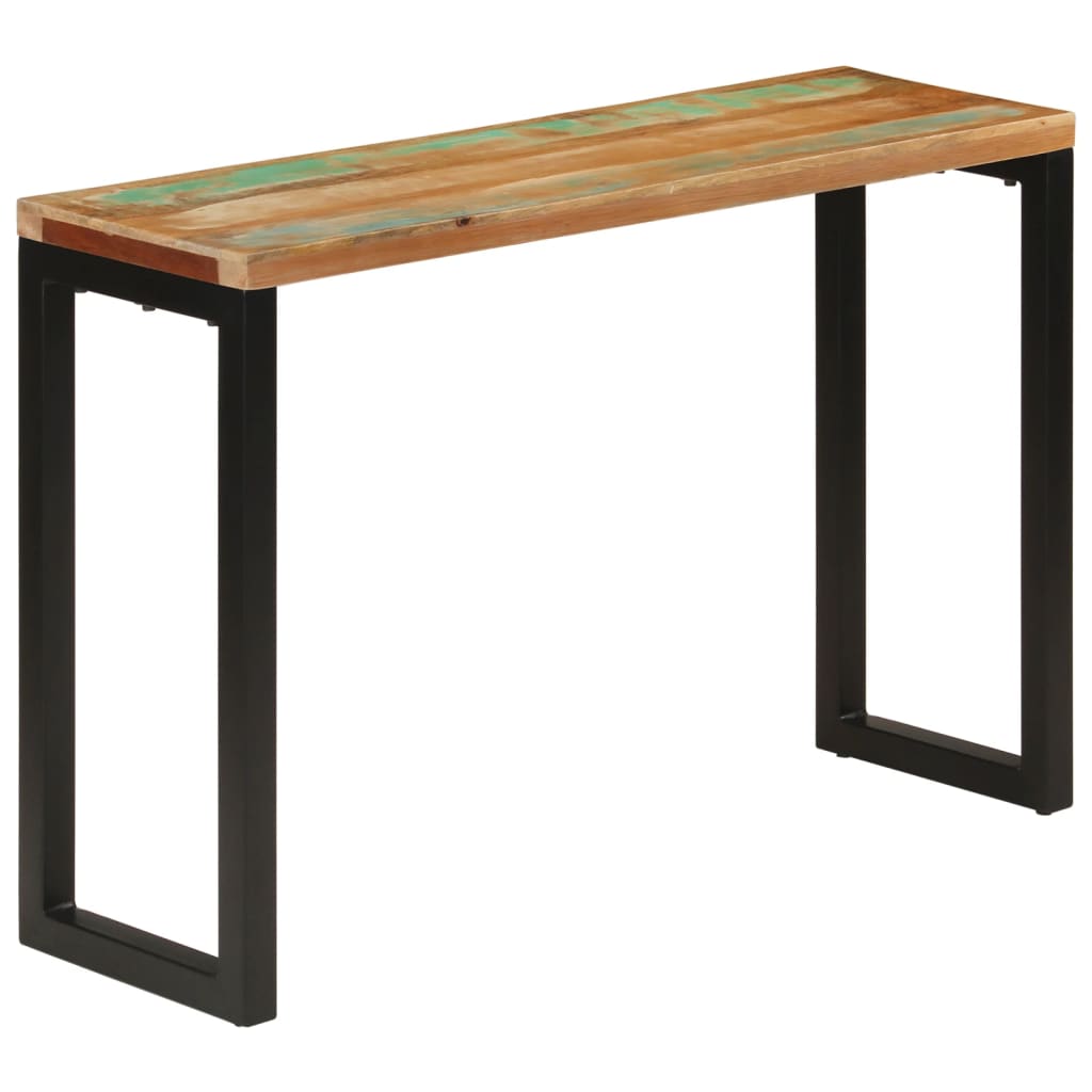 Table console 110x35x75 cm bois massif de récupération Tables d'appoint vidaXL