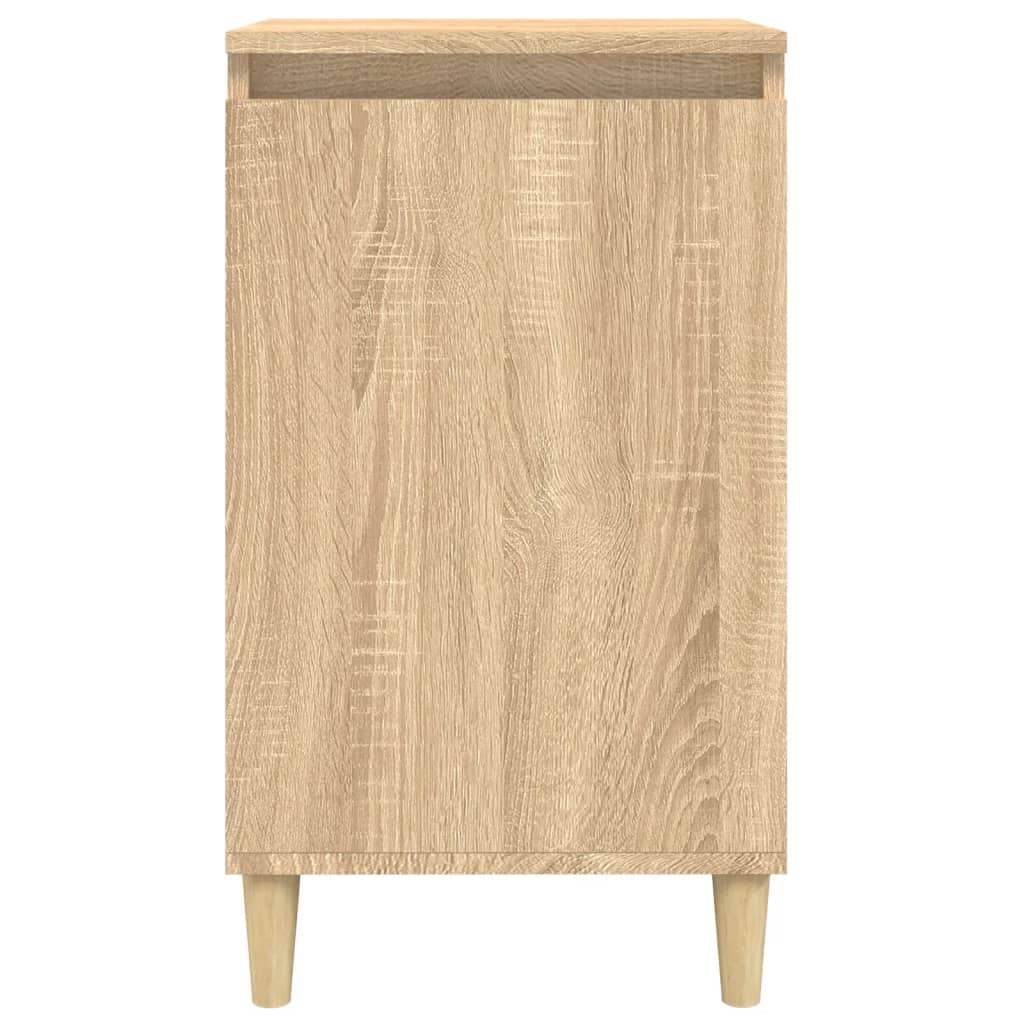 Tables de chevet 2pcs chêne sonoma 40x35x70cm bois d'ingénierie Tables de chevet vidaXL   