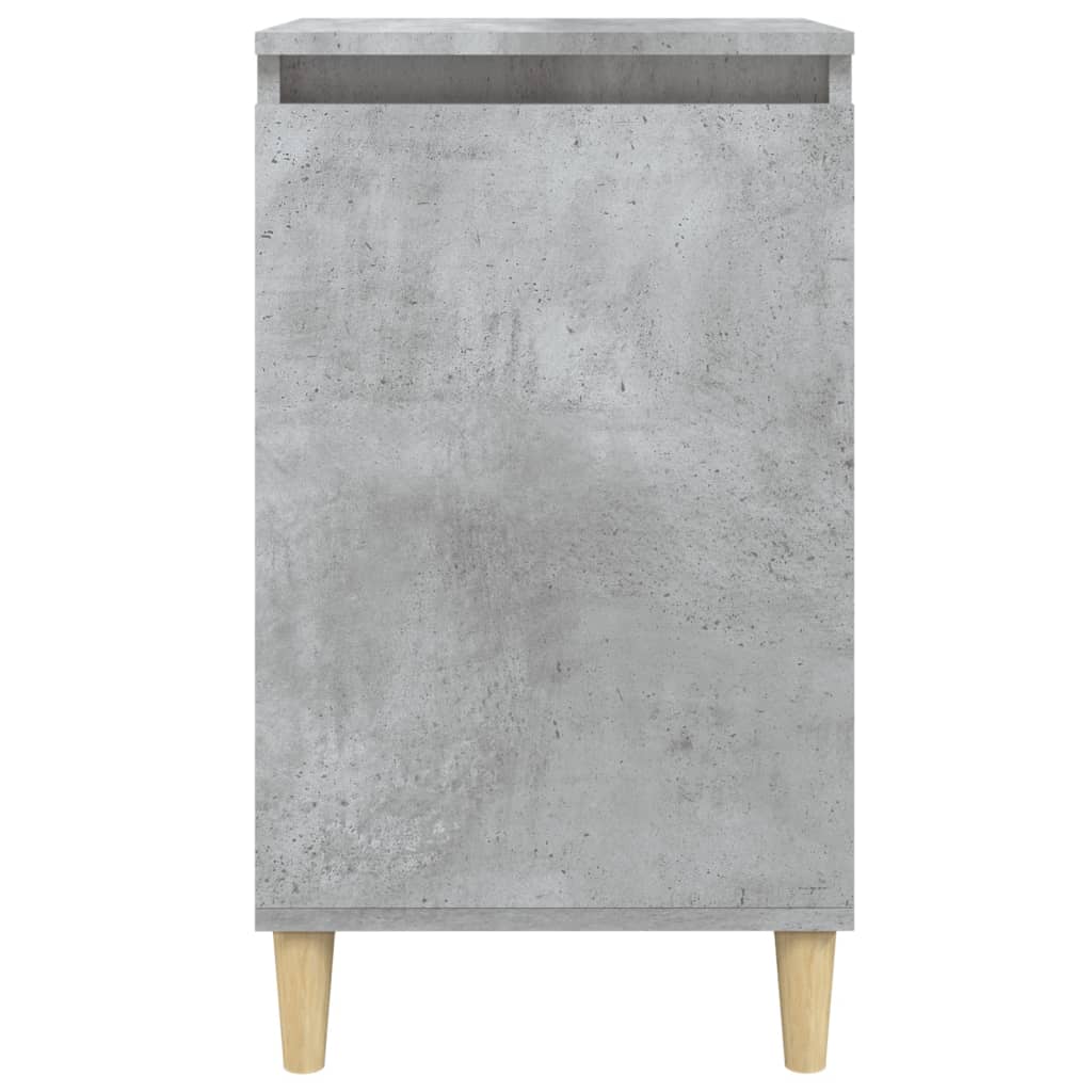 Table de chevet gris béton 40x35x70 cm bois d'ingénierie Tables de chevet vidaXL   