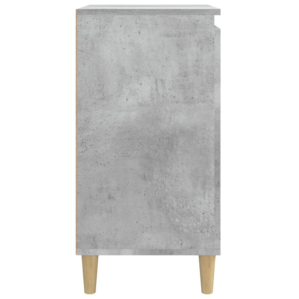 Table de chevet gris béton 40x35x70 cm bois d'ingénierie Tables de chevet vidaXL   