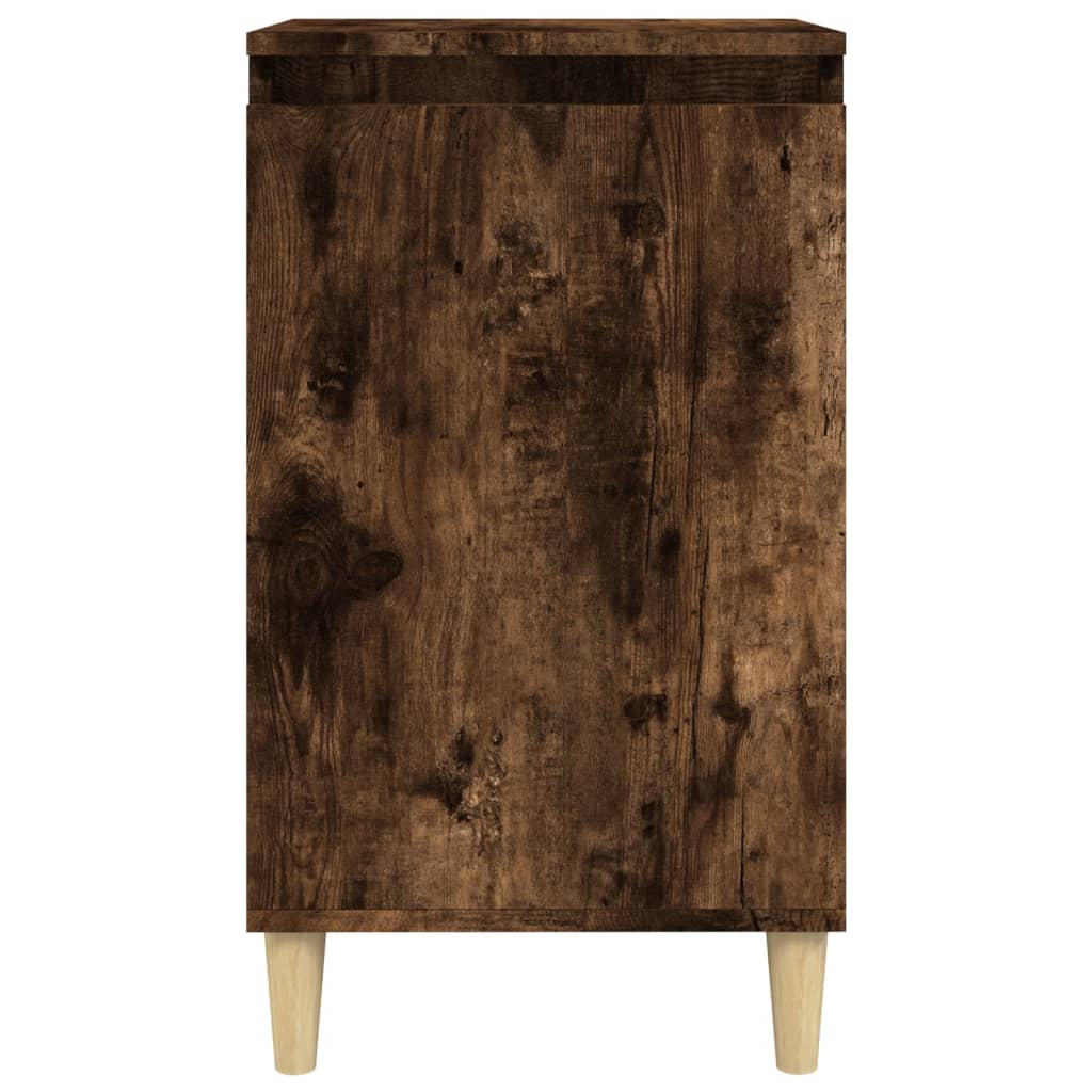 Table de chevet chêne fumé 40x35x70 cm bois d'ingénierie Tables de chevet vidaXL   