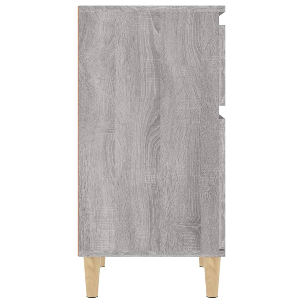 Table de chevet sonoma gris 40x35x70 cm Tables de chevet vidaXL   