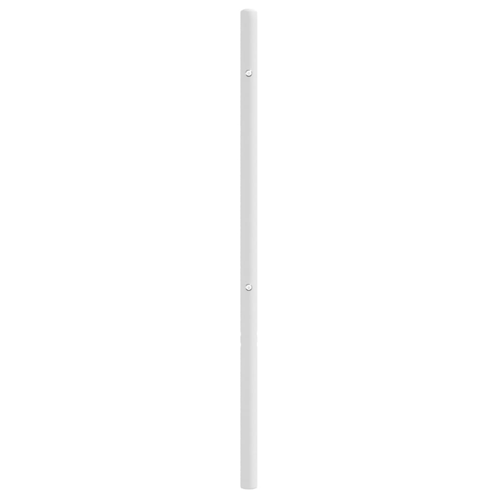 Tête de lit métal blanc 80 cm Têtes et pieds de lit vidaXL   