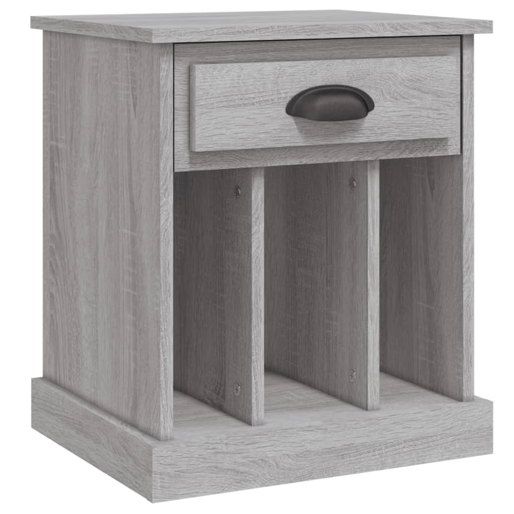 Tables de chevet 2 pcs sonoma gris 43x36x50 cm Tables de chevet vidaXL   