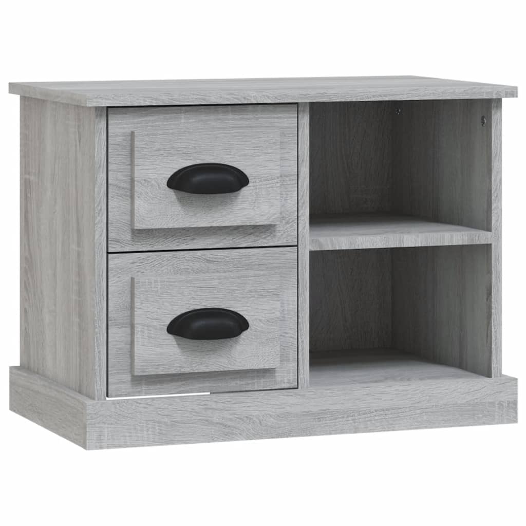 Table de chevet sonoma gris 60x35,5x45 cm Tables de chevet vidaXL   