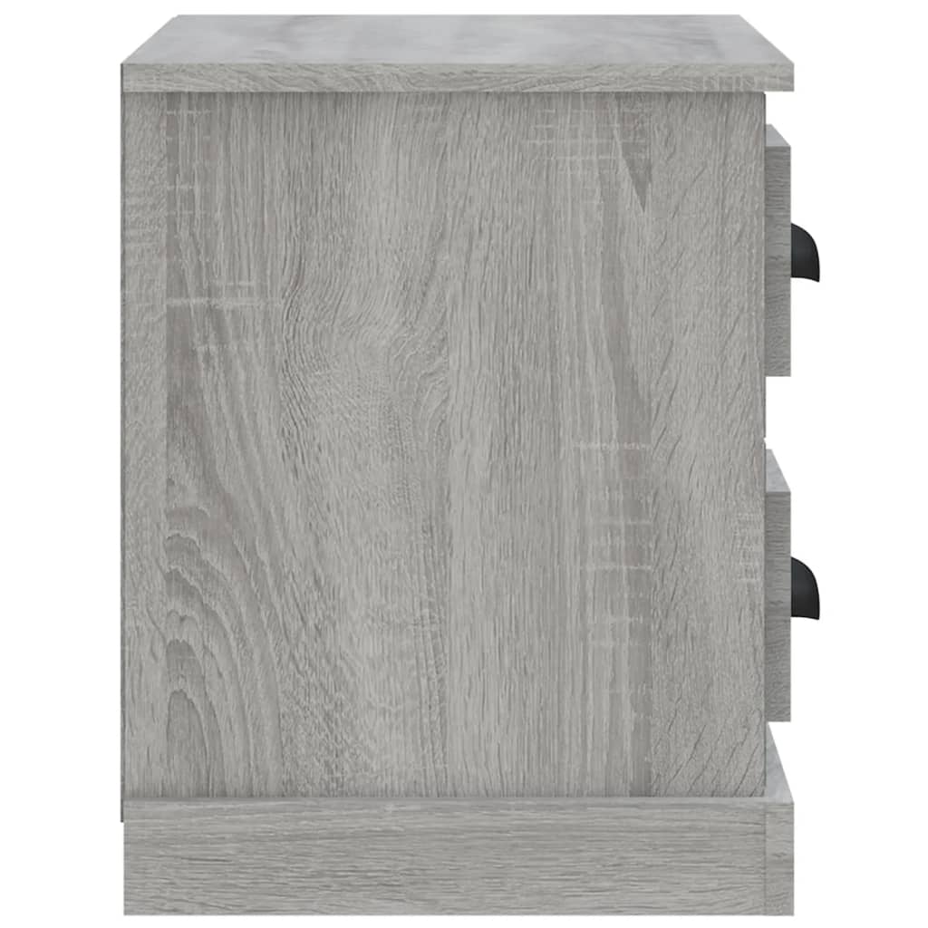 Table de chevet sonoma gris 60x35,5x45 cm Tables de chevet vidaXL   