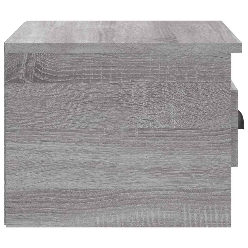 Tables de chevet murales 2 pcs sonoma gris 41,5x36x28 cm Tables de chevet vidaXL   