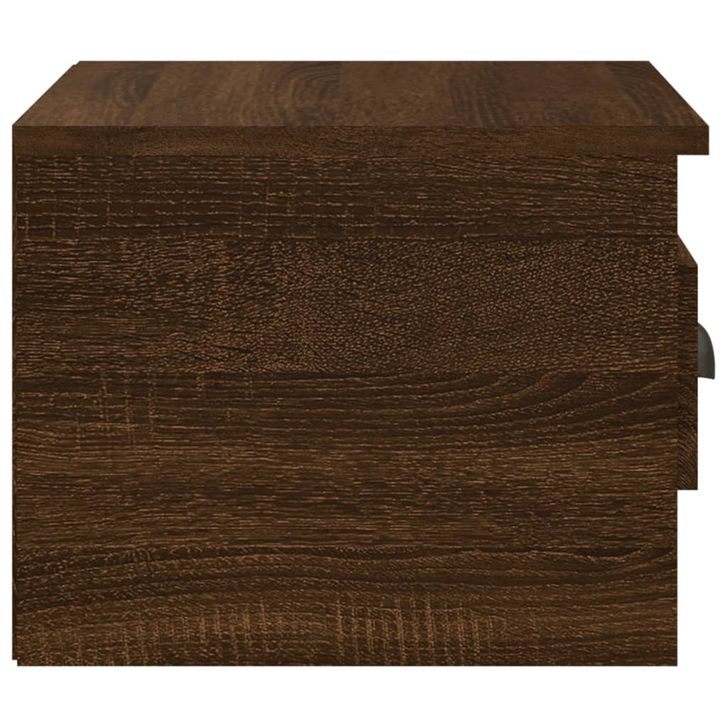 Tables de chevet murales 2 pcs Chêne marron 41,5x36x28 cm Tables de chevet vidaXL   