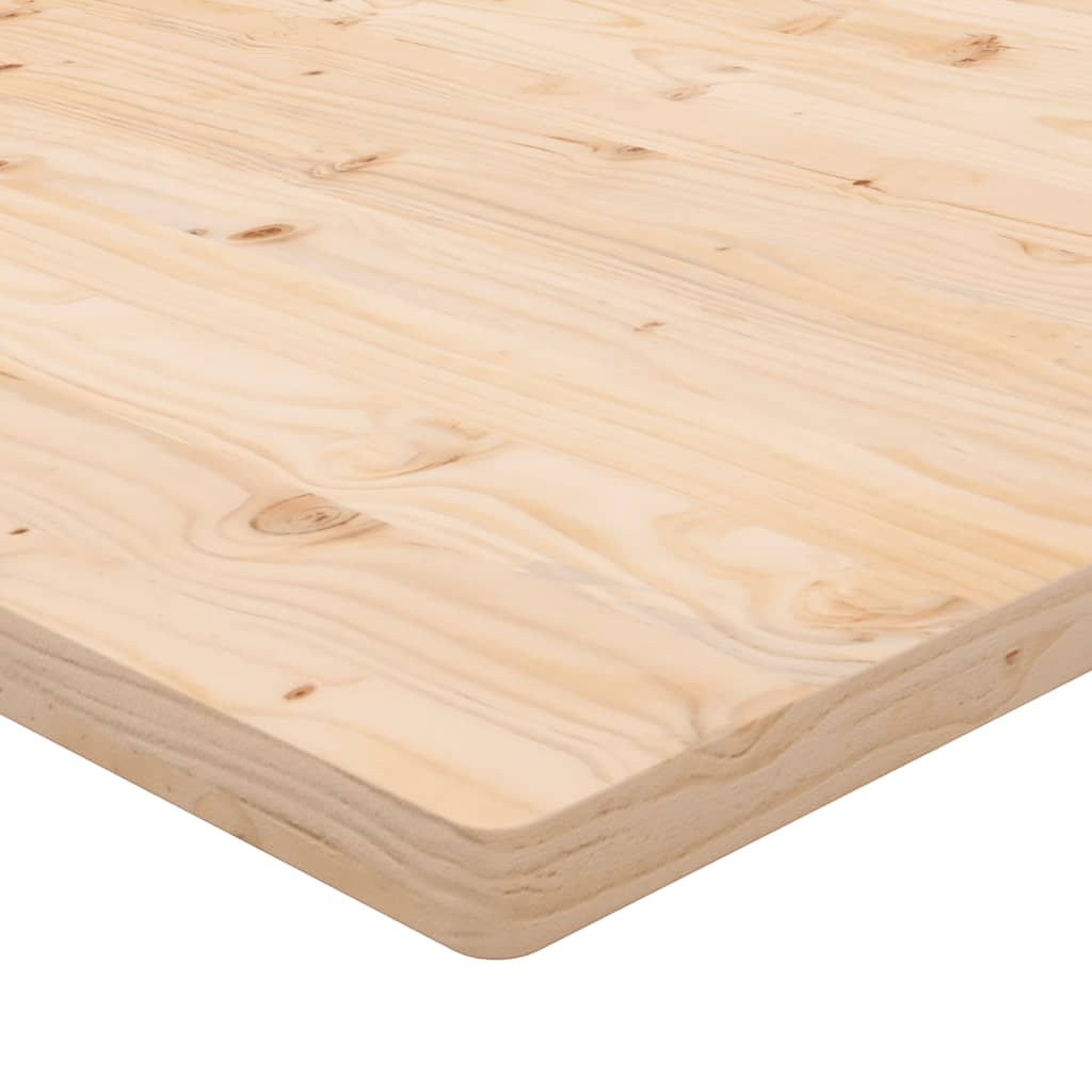 Dessus de table 70x70x2,5 cm bois de pin massif Plateaux de table vidaXL