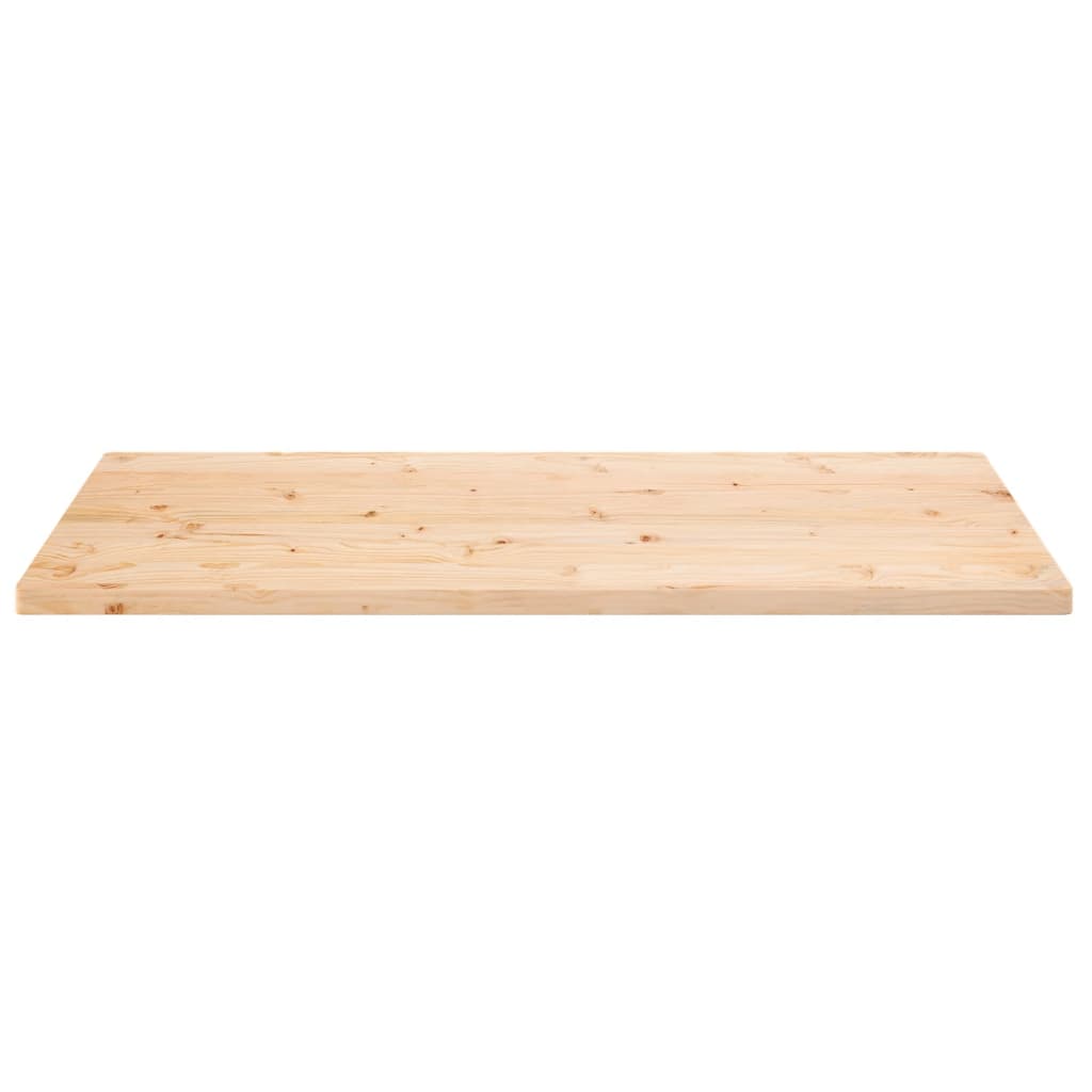 Dessus de table 100x60x2,5 cm bois de pin massif rectangulaire Plateaux de table vidaXL