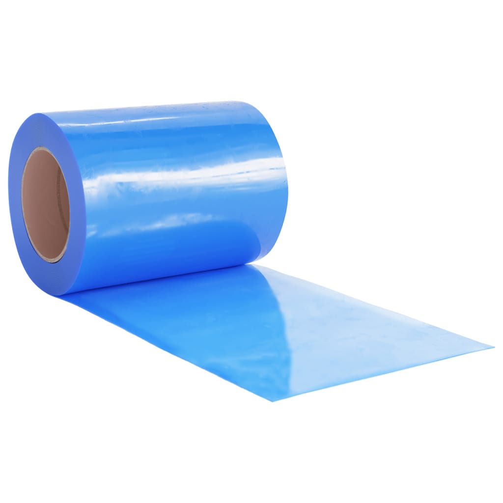 Rideau de porte bleu 300 mmx2,6 mm 25 m PVC Rideaux vidaXL   