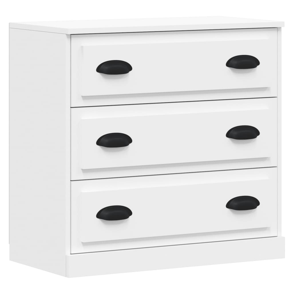 Image Buffets 3 pcs Blanc Bois d'ingénierie | Xios Store SNC vidaXL Xios Store SNC