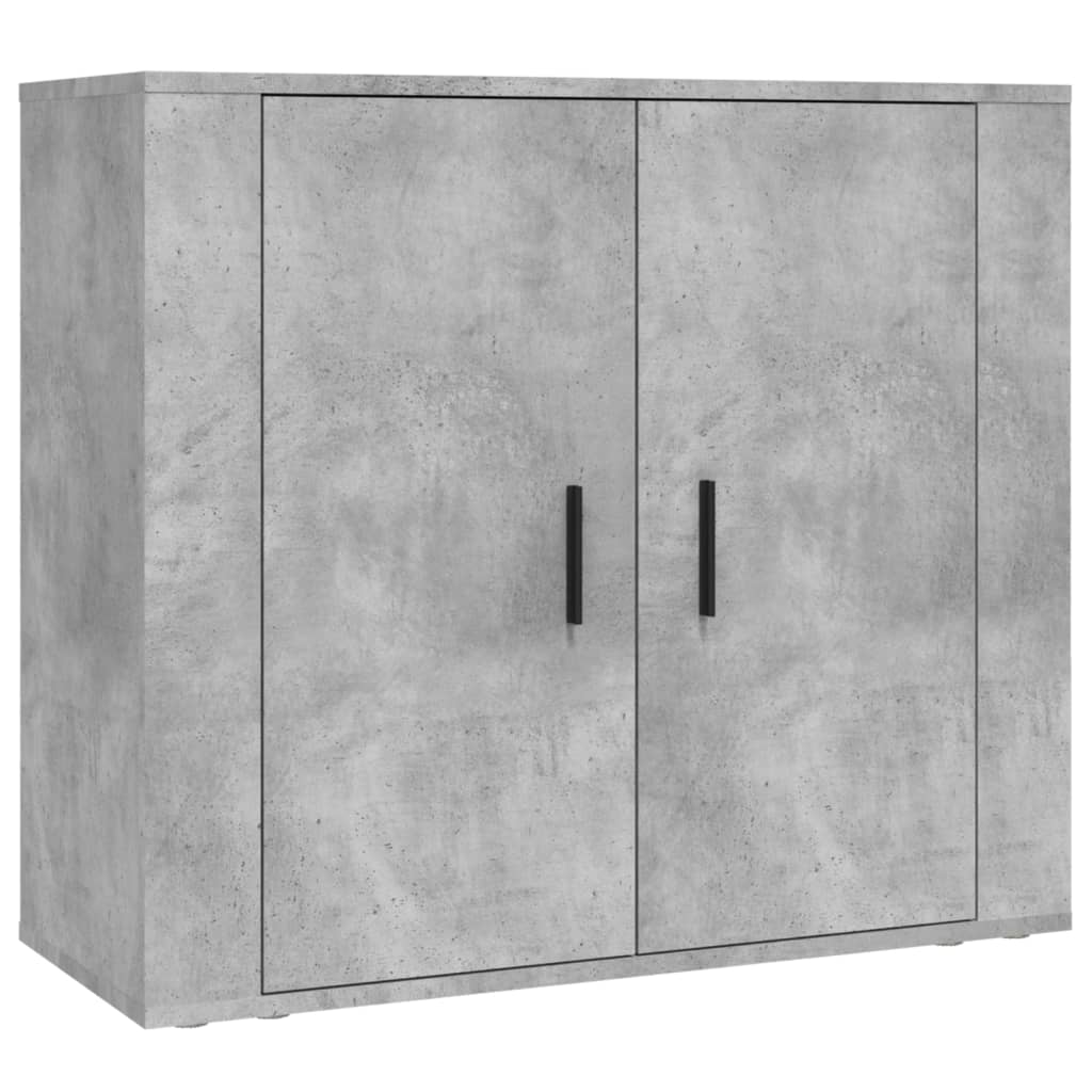 Image Buffet haut Gris béton Bois d'ingénierie | Xios Store SNC vidaXL Xios Store SNC