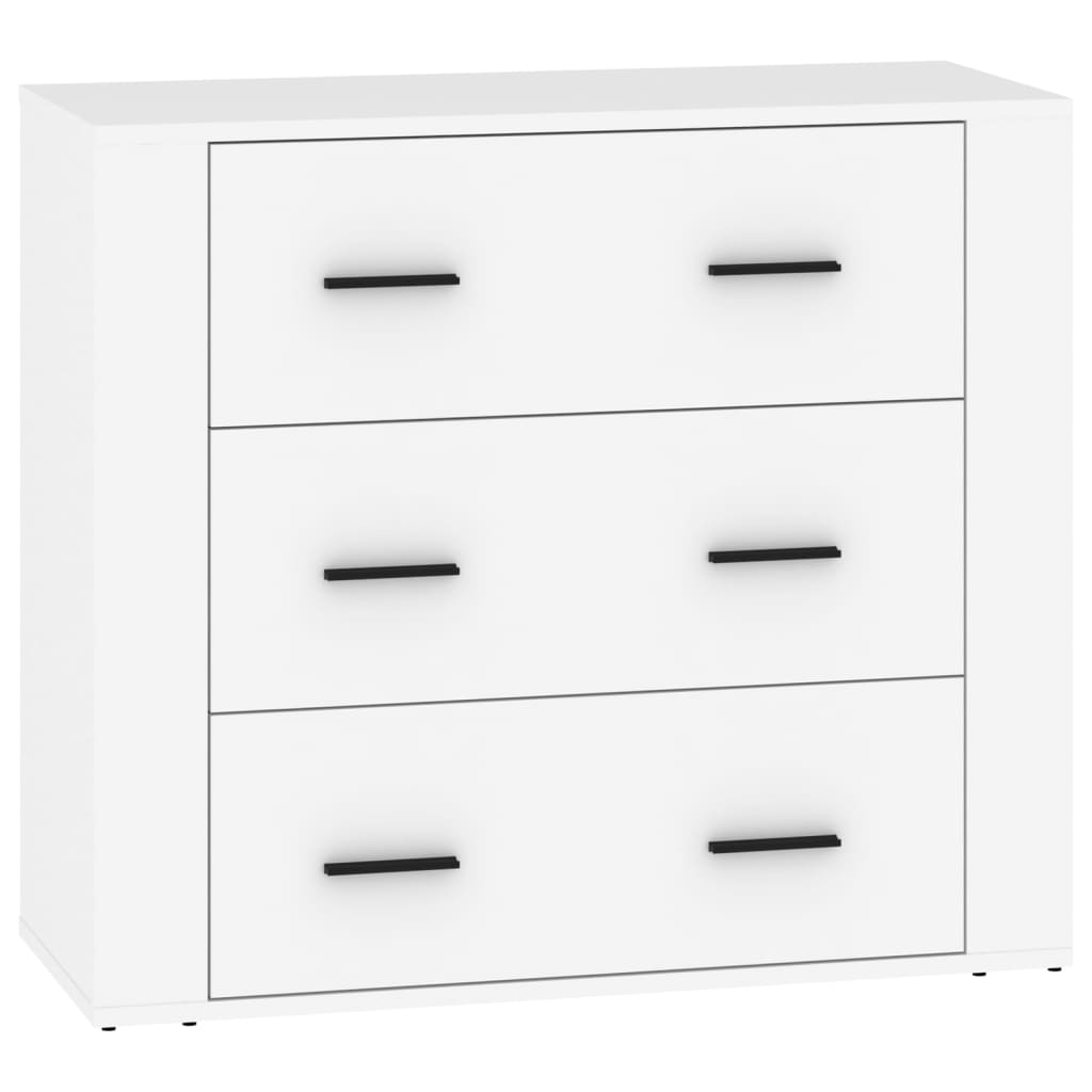 Image Buffets 3 pcs Blanc Bois d'ingénierie | Xios Store SNC vidaXL Xios Store SNC