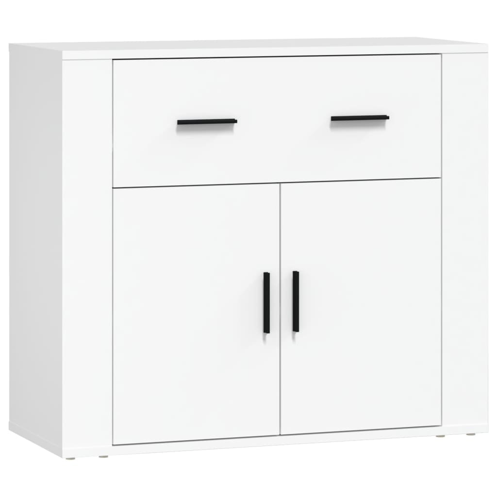 Image Buffets 3 pcs Blanc Bois d'ingénierie | Xios Store SNC vidaXL Xios Store SNC