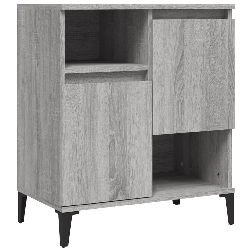 Image Buffets 2 pcs sonoma gris 60x35x70 cm bois d'ingénierie | Xios Store SNC vidaXL Xios Store SNC