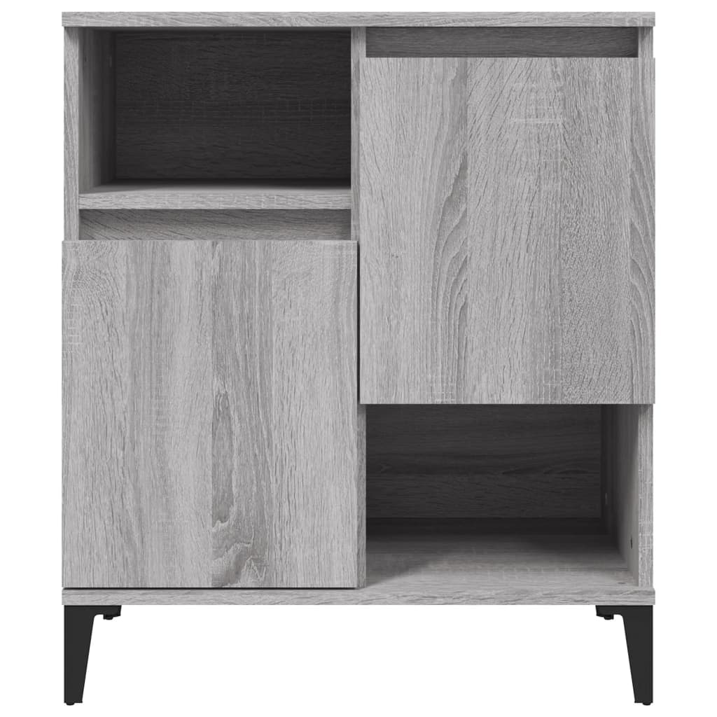 Image Buffets 2 pcs sonoma gris 60x35x70 cm bois d'ingénierie | Xios Store SNC vidaXL Xios Store SNC