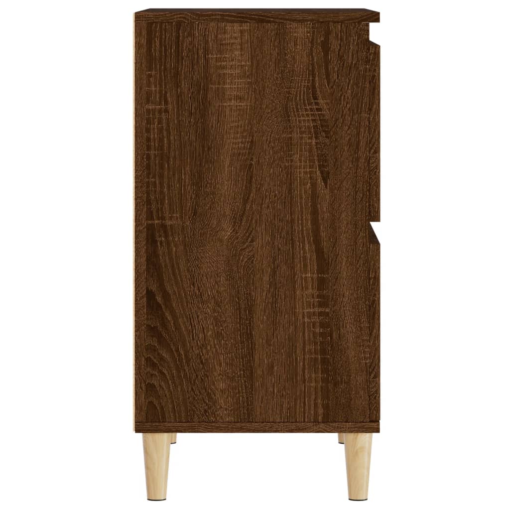 Image Buffets 3 pcs chêne marron 60x35x70 cm bois d'ingénierie | Xios Store SNC vidaXL Xios Store SNC