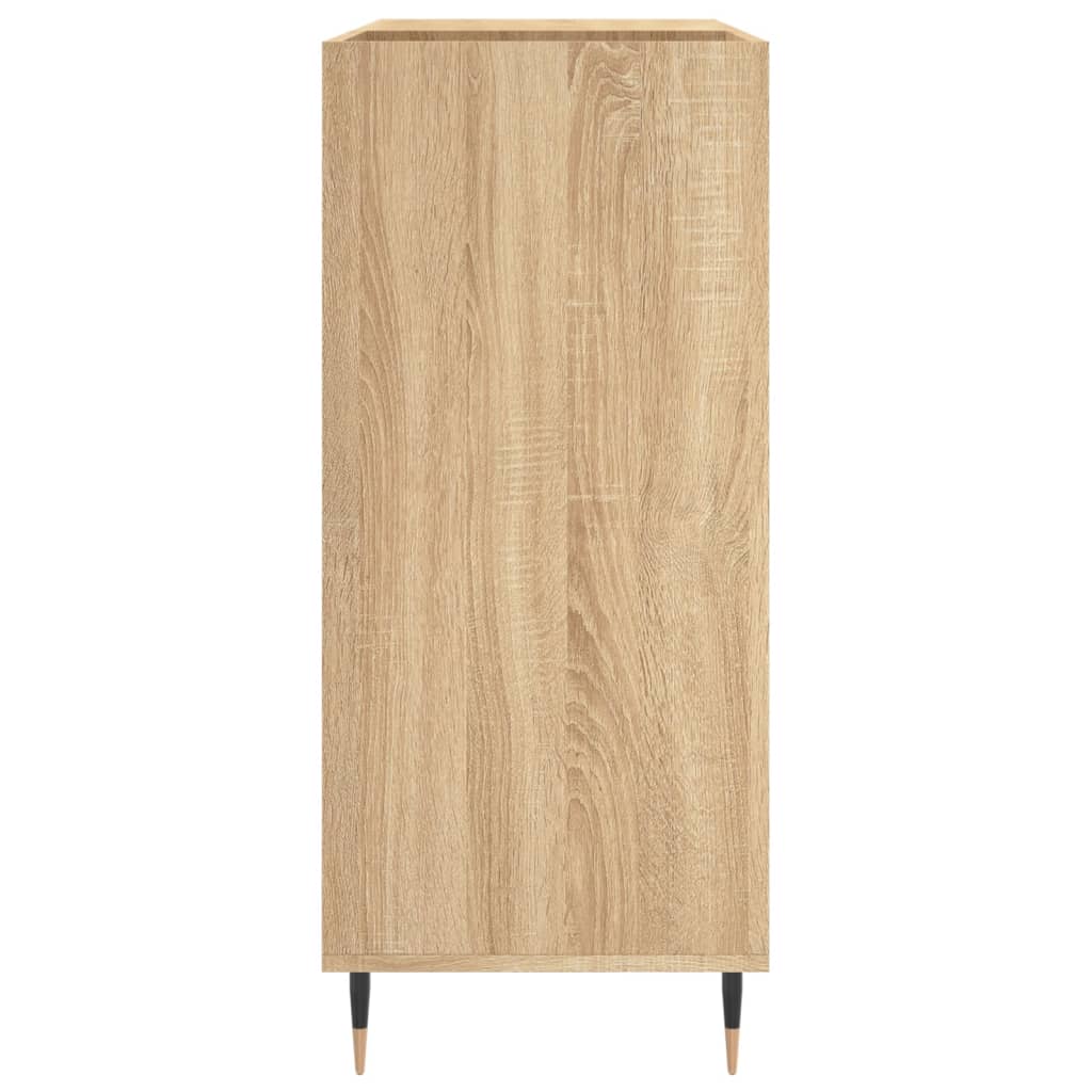 Armoire à disques chêne sonoma 84,5x38x89 cm bois d'ingénierie Fixations & meubles de rangement multimédia vidaXL   