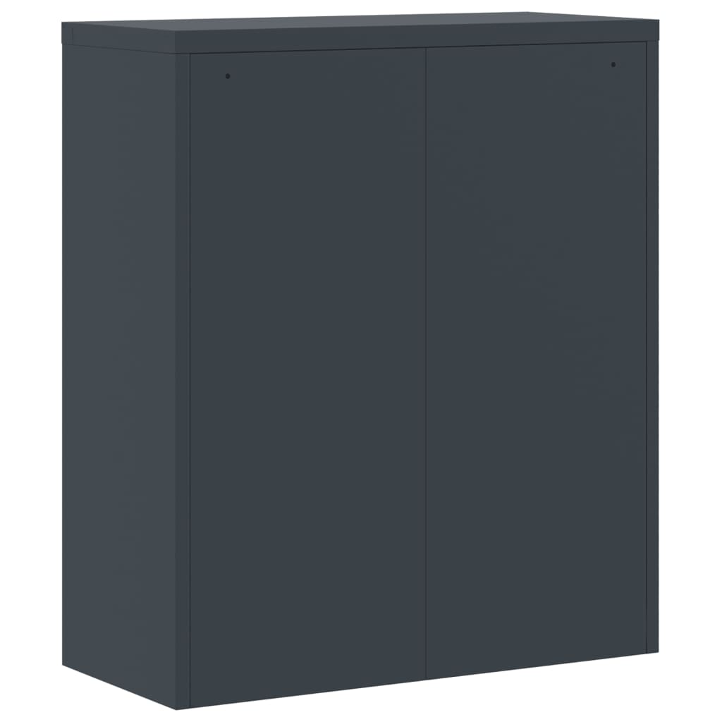 Classeur anthracite 90x40x105 cm acier Classeur à tiroirs vidaXL