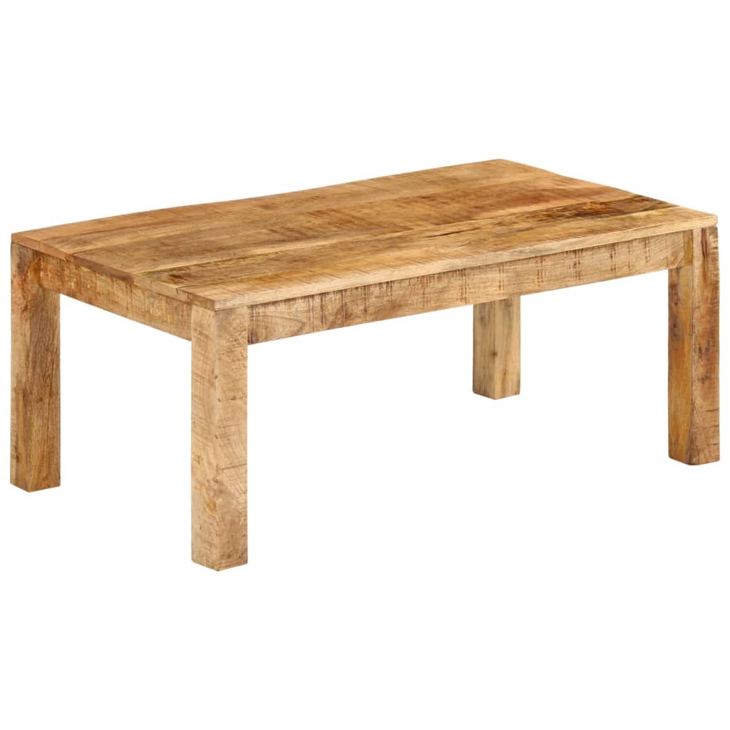 Table basse 100x55x40 cm bois de manguier massif Tables basses vidaXL   