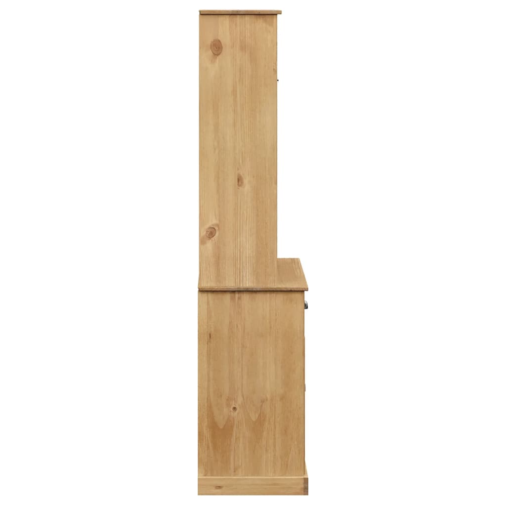 Image Buffet haut VIGO 78x40x175 cm bois massif de pin | Xios Store SNC vidaXL Xios Store SNC