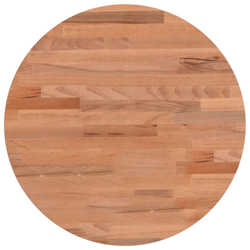 Dessus de table Ø40x1,5 cm rond bois massif de hêtre Plateaux de table vidaXL   