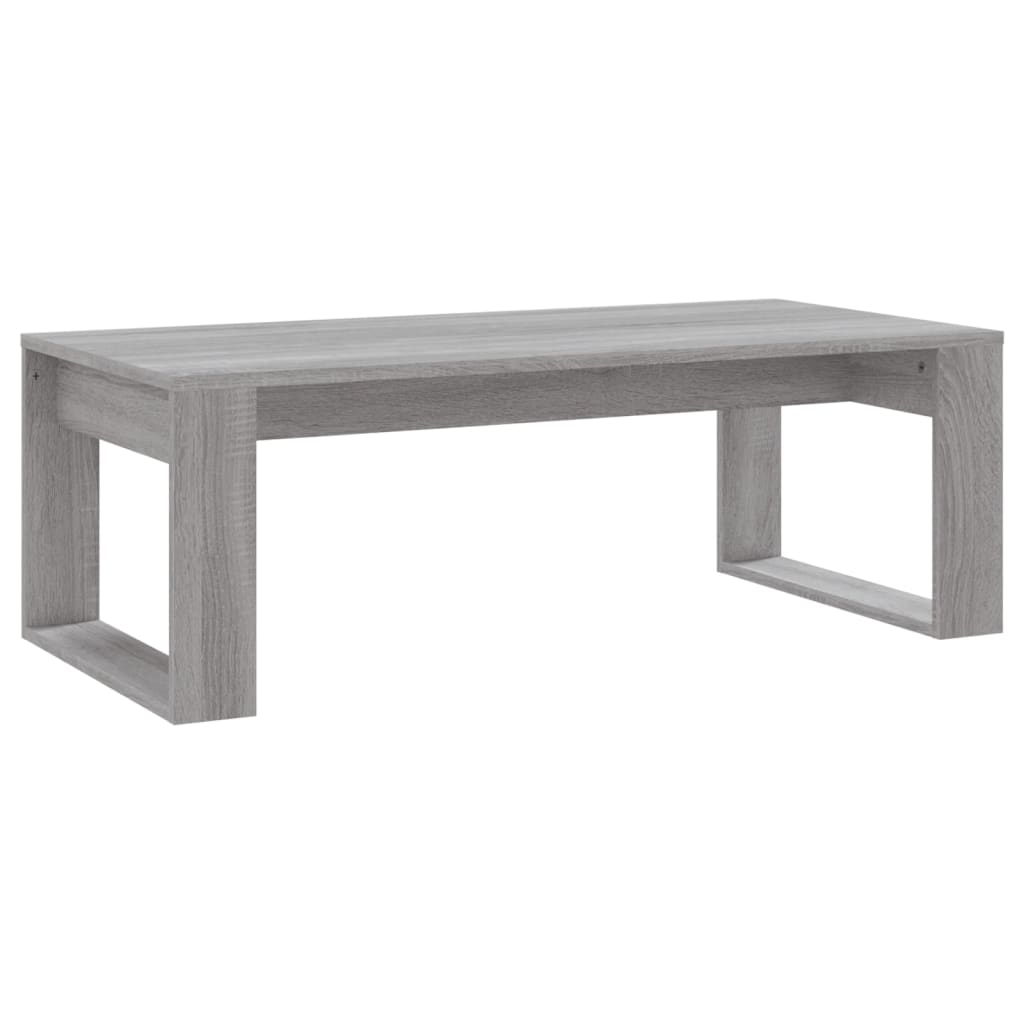 Table basse sonoma gris 102x50x35 cm bois d'ingénierie Tables basses vidaXL   