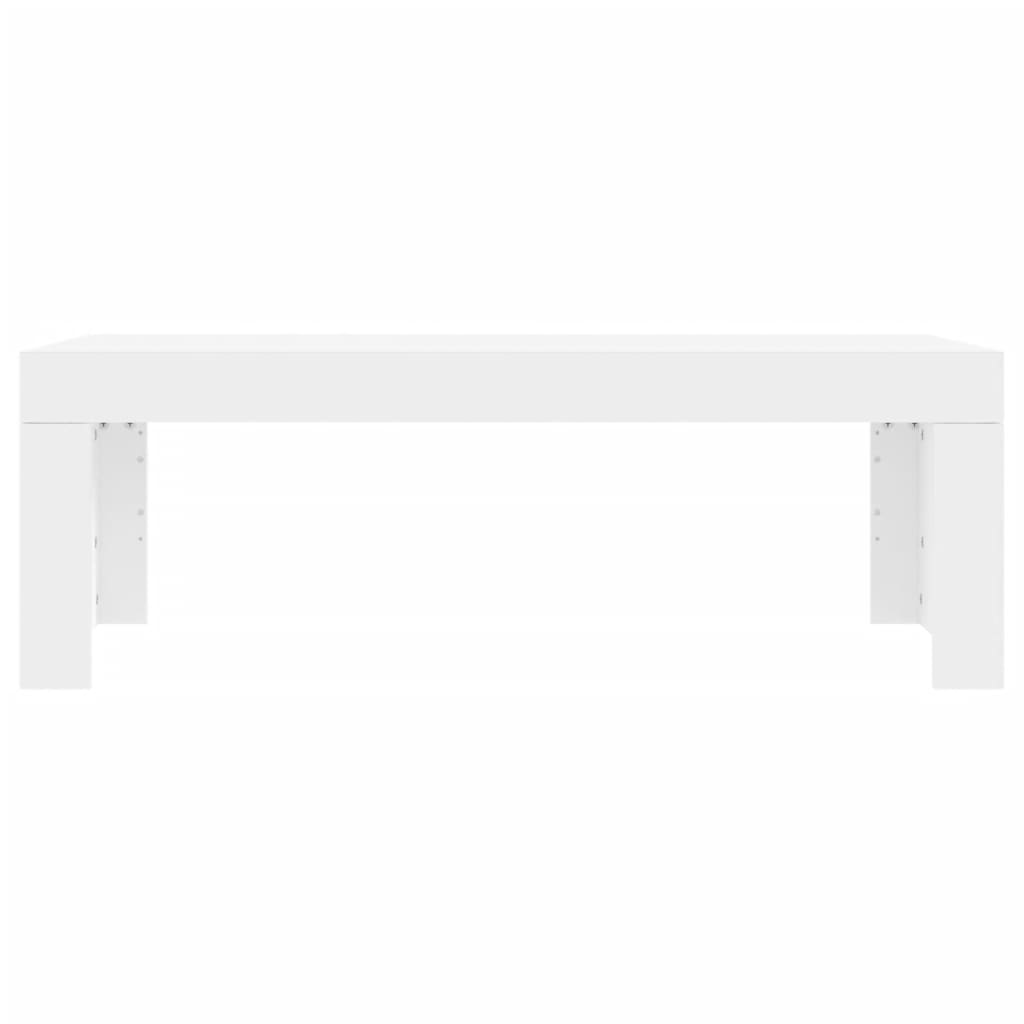 Table basse blanc 102x50x36 cm bois d'ingénierie Tables basses vidaXL   