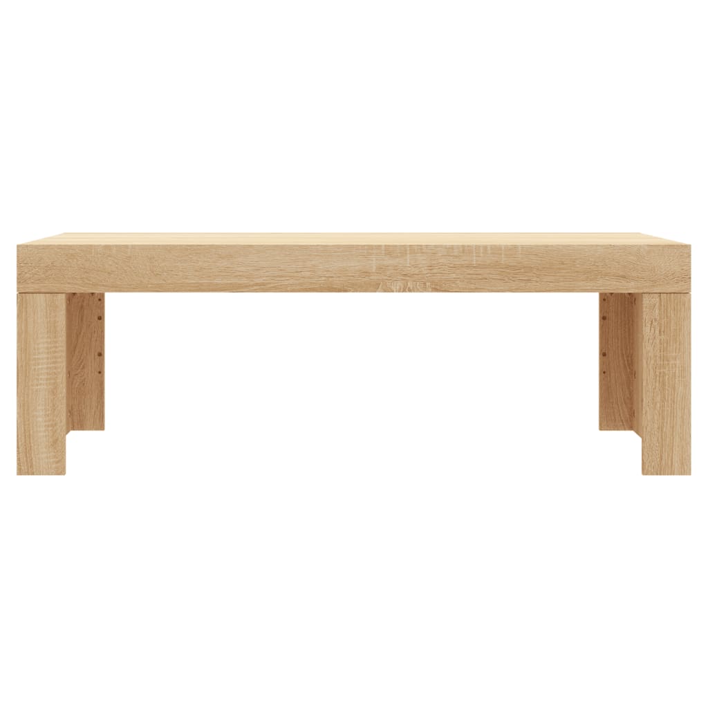 Table basse chêne sonoma 102x50x36 cm bois d'ingénierie Tables basses vidaXL   