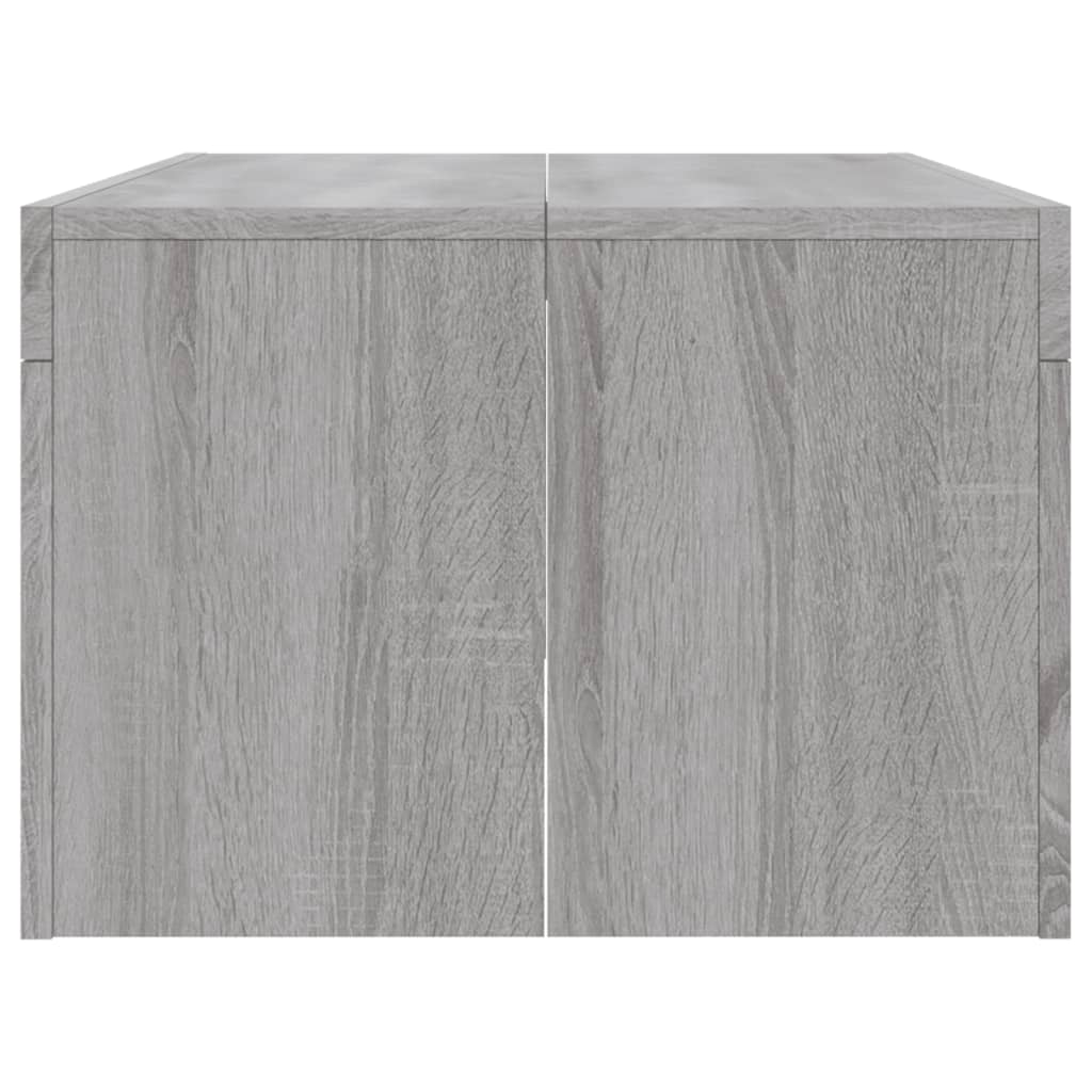 Table basse sonoma gris 102x50x36 cm bois d'ingénierie Tables basses vidaXL   